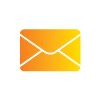 Orange letter icon